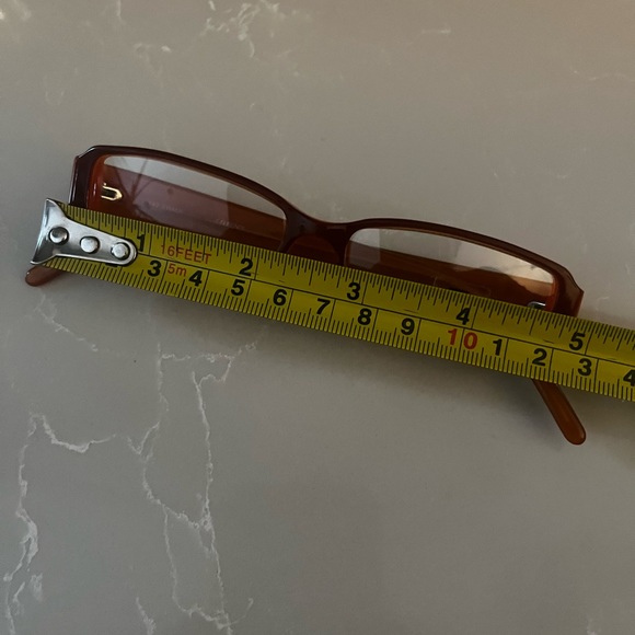 Fendi 100% authentic Italian prescription glasses Brn-orange Excellent condition - Picture 8 of 9